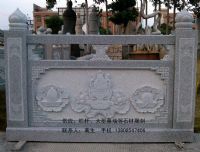 電腦雕刻福建石欄桿，浮雕，大型幕墻
