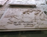 電腦雕刻浮雕，大型背景墻