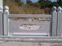 石欄桿，大型幕墻