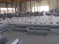 電腦雕刻漢白玉石欄桿